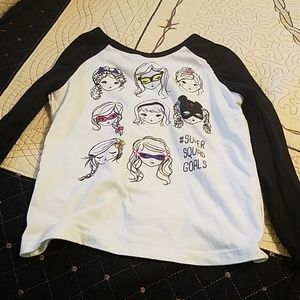 Long sleeve t-shirt girls 4t